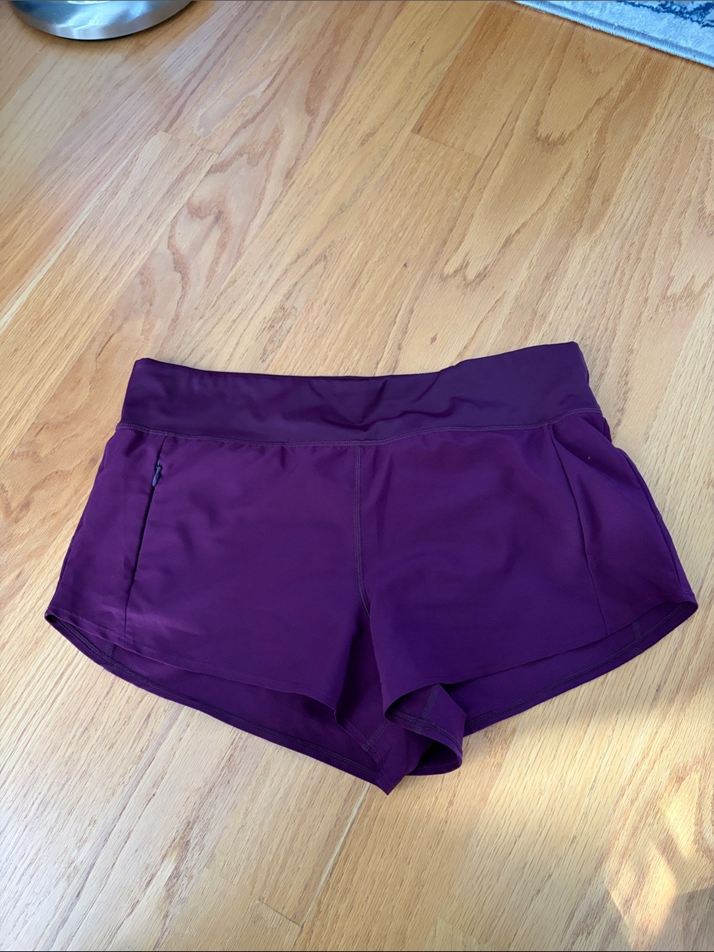 Title Nine Wahine Swim Shorts size medium Burgundy